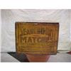 Image 1 : Searchlight Matches Wood Storage Box #1122295