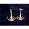 Image 1 : Gorham Chantilly Silver Plate Candlesticks, #1122300