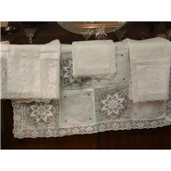 Wonderful Lot of Square Table Cloths #1122319