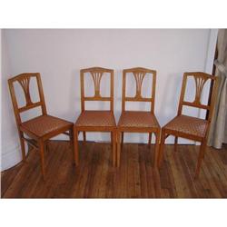 Set of four Vienna Style Chairs #1122372