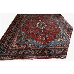 10' x 7' H/W Persian Hamedan rug #1122380