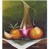 Image 1 : ORIG OIL PAINTING STILL LIFE WITH ORANGES #1122446