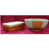 Image 1 : Royal COPENHAGEN Orange CRACKLE Bowl & Box #1122510
