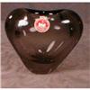 Image 1 : Holmegaard HEART Vase PER LUTKEN Smoked #1122767