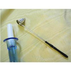 20's STERLING CANDLE SNUFFER/EBONY LACQUER #1122801