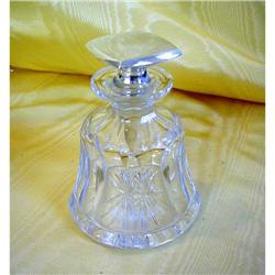 ART DECO CRYSTAL & STERLING PERFUME #1122803