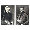 Image 1 :  Pair of Etchings of Jean Gallus and his Wife #1122893