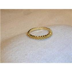 Authentic 18K YG Hidalgo Mosaic Design Ring #1123127