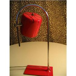 Mod 60s Apple Red Lamp #1123480
