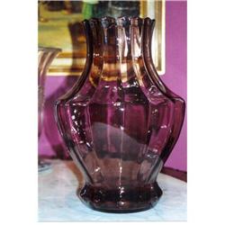 murano vase purple color #1123495