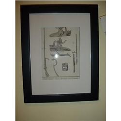 Antique French engraving Circa 1770 #1123502