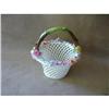 Image 1 : Dresden Basket with applied flowers #1123587