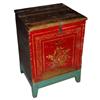 Image 1 : Wonderful Chinese Qing Dy. Wood Painting Trunk #1123751