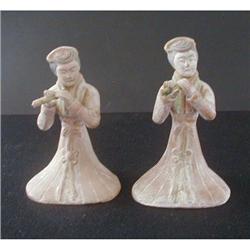 Modern Tang Style Musician Figures (Pair) #1123895