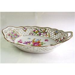 Open Lace Oval Dresden Bowl  #1123901