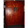 Image 1 : Red Decorated Cabinet #1123987