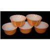 Image 1 : Fire King Custard Cups (set of 5) #1124064