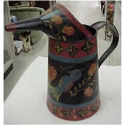 Metal Tole Pitcher #1124348