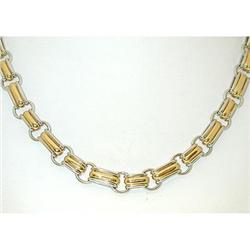 5855 14K TT Gold Necklace