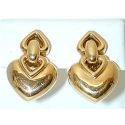 1321 BVLGARI 18k Gold Earrings