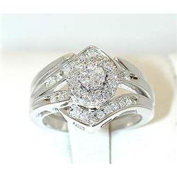 5037 14KW Gold Diamonds Ring