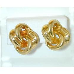 2362 TIFFANY & CO. 14k Gold Earrings