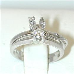 4898 14KW Gold Diamond Ring