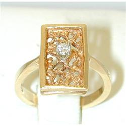 4894 14KW Gold Dimond Ring