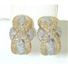 Image 1 : 7562 18KW Gold Post/ Clip-on Earrings w/ Diamonds