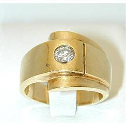 4914 14K Gold Diamond Ring