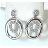 Image 1 : 4774 14KW Gold Diamond Earrings