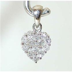 4146 14KW Gold Diamond Pendant
