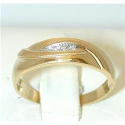 4130 14K Gold Diamond Ring