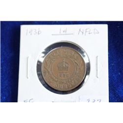 Newfoundland One Cent Coin (1)
