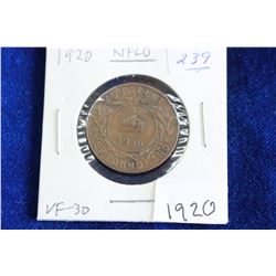 Newfoundland One Cent Coin (1)