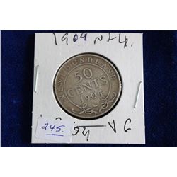Newfoundland Fifty Cent Coin (1)