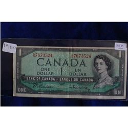 Canada One Dollar Bill (1)
