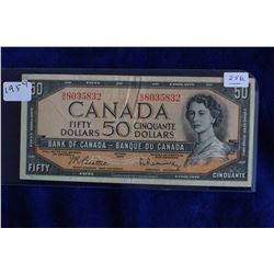 Canada Fifty Dollar Bill (1)