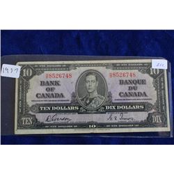 Canada Ten Dollar Bill (1)