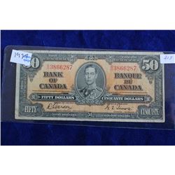 Canada Fifty Dollar Bill (1)