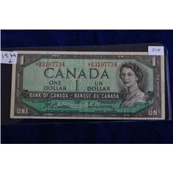 Canada One Dollar Bill (1)