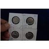 Image 1 : Canada Twenty-five Cent Coins (4)