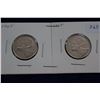 Image 1 : Canada Twenty-five Cent Coins (2)