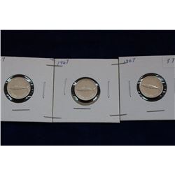Canada Ten Cent Coins (3)