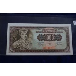 Yugoslavia 1000 Dinara