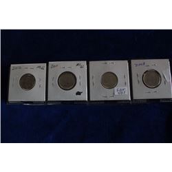 Canada Five Cent Coins (4)