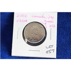 Canada Twenty-five Cent Coin (1)