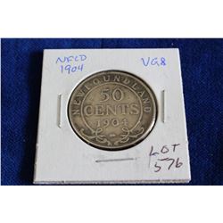 Newfoundland Fifty Cent Coin (1)
