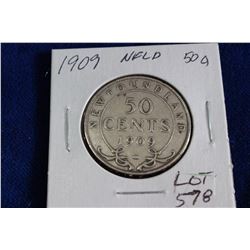 Newfoundland Fifty Cent Coin (1)