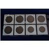 Image 2 : Great Britain One Penny Coins (8)